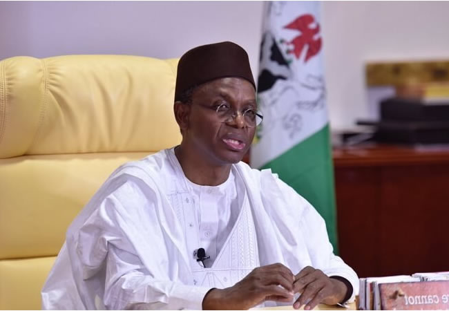 Kaduna State Governor Nasiru El-Rufai