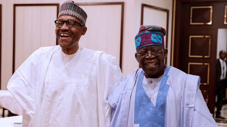 President Buhari and Bo;a Tinubu