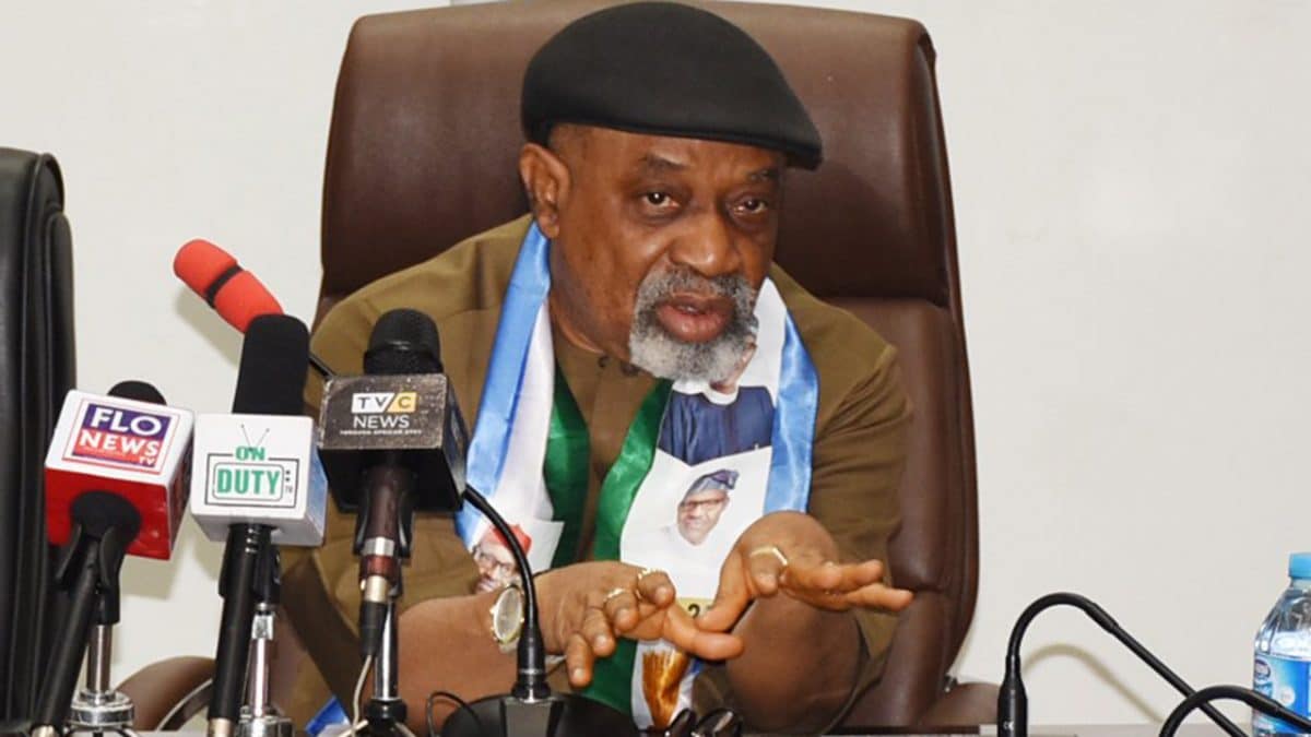 Minister of Labour and Employment, Chris Ngige