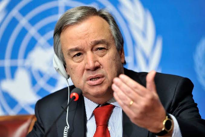 UN Secretary General Antonio Guterres