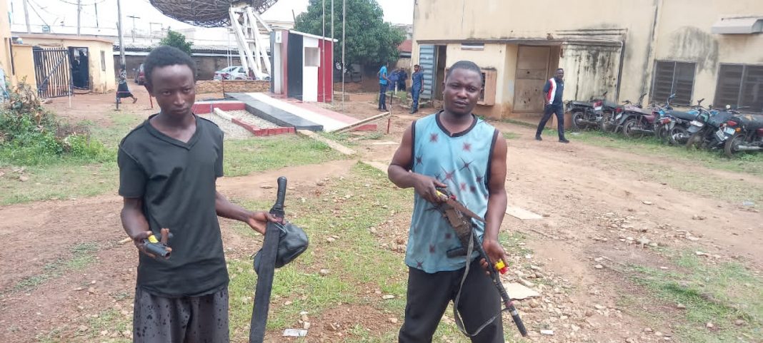 Alhaji Abdullahi, 19, and John Inyeka