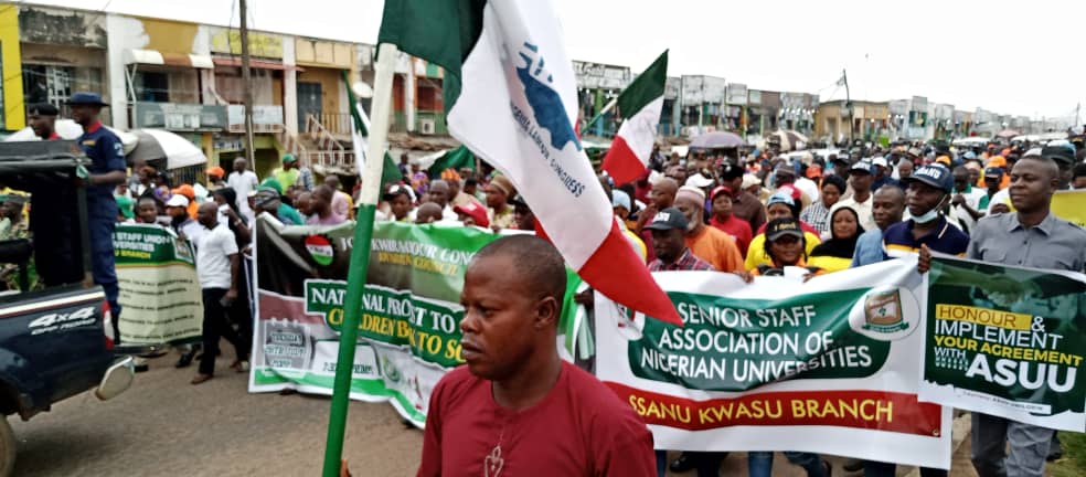 Kwara NLC protesters