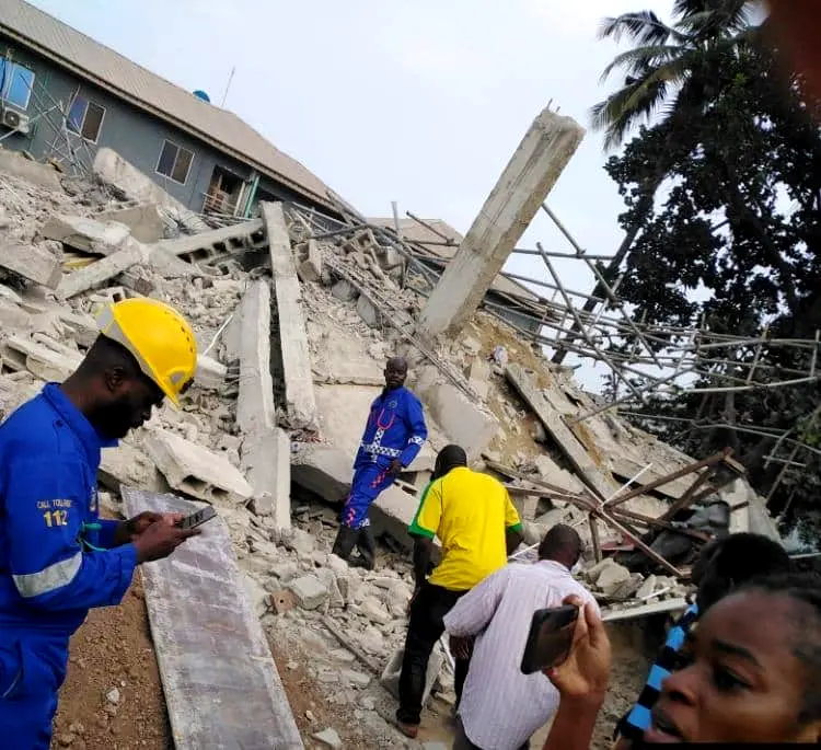 Lagos building collapse